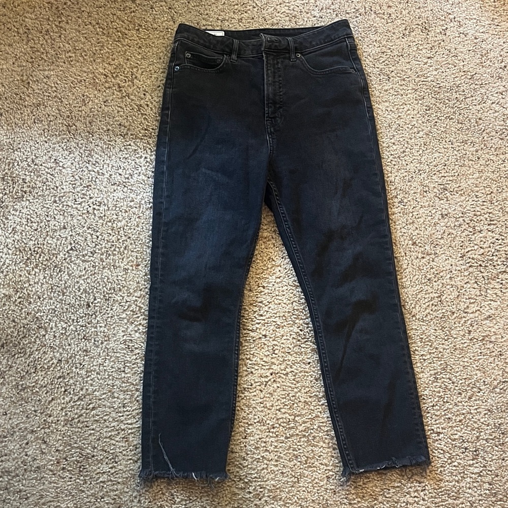 GAP Black Ankle & Cropped Jeans